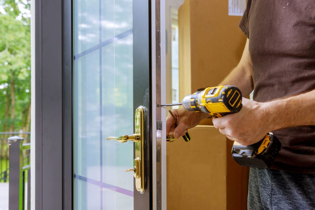 install the door handle with a lock carpenter tig 2026 01 09 08 29 04 utc1 Quality Door Services in Stanwood, WA | Experts
