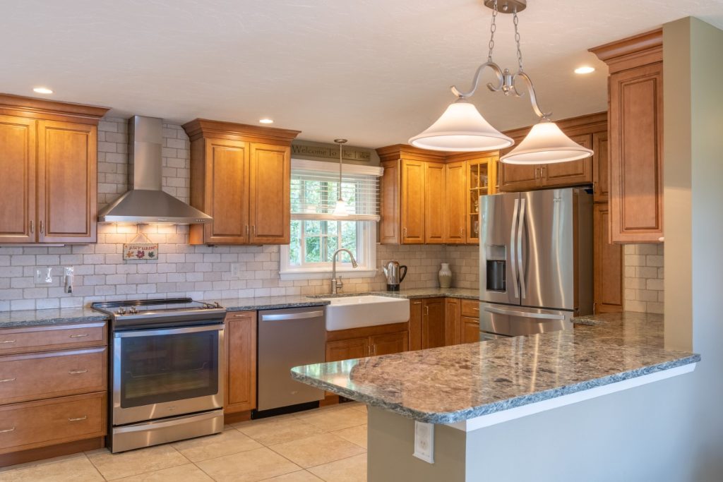 modern kitchen interior with an oven fridge sink 2026 01 07 07 16 48 utc Large Kitchen Remodeling in Stanwood, WA | Renovation Pros