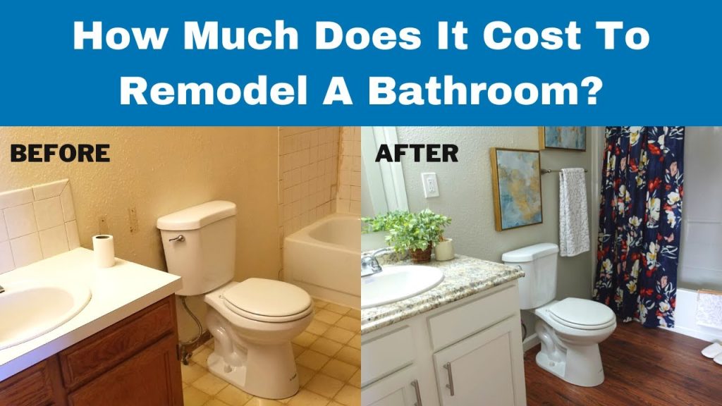 bathroom remodel cost